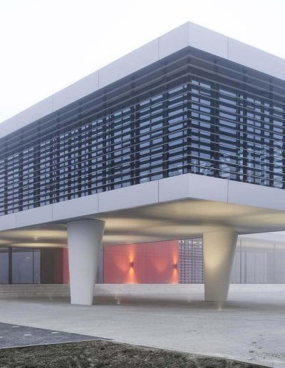Fasadinės žaliuzės Ellipse Louvers, EL-250, Intergas, Coevorden, NL