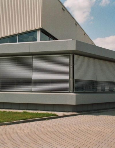 Fasadinės žaliuzės Factory Entrance, Stork Zwolle