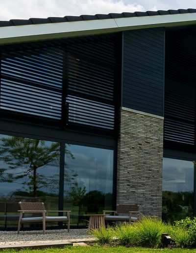 Fasadinės žaliuzės Multiple shapes, 107E, Residence, Gemert-Bakel, NL