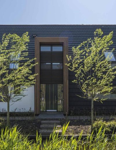Fasadinės žaliuzės Multiple shapes, 94-W, Modern Villa, Gouda, NL