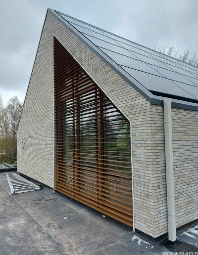 Fasadinės žaliuzės Multiple shapes, 96E, Residence, Amstelveen, NL