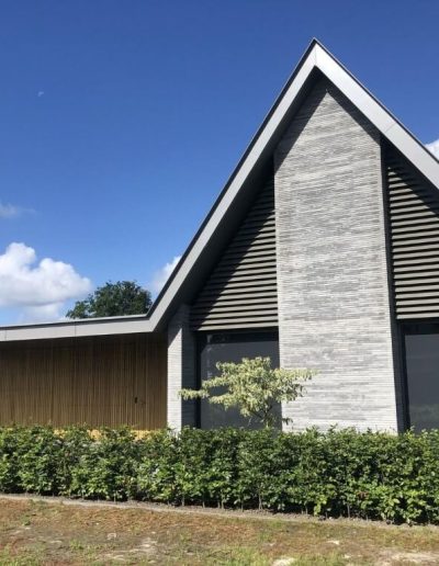 Fasadinės trapecinės žaliuzės 150E, Residence, Gilze en Rijen, NL