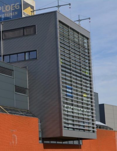 Fiksuotos elipsinės žaliuzės EL-400, Ploeg Kozijnen, Nieuw Vennep, NL