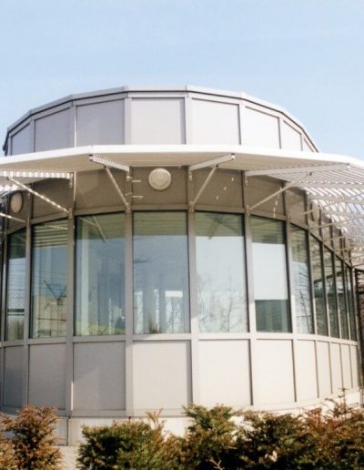 Saulės laužimo sistema gamyklai Awning, Factory Gatehouse, Best, NL