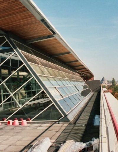 Stoglangio žaliuzės 75E, Vidurinė mokykla, Amsterdamas