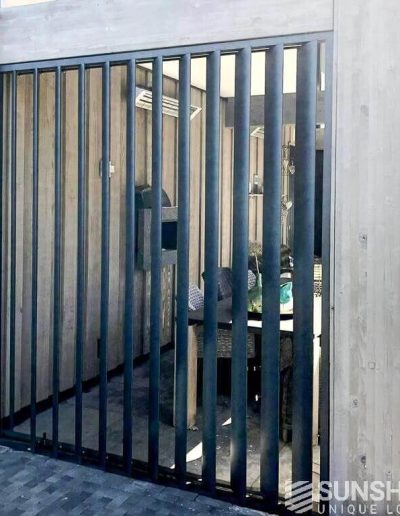 Vertikalios fasadinės žaliuzės EL-145, Residence, Barchem, NL