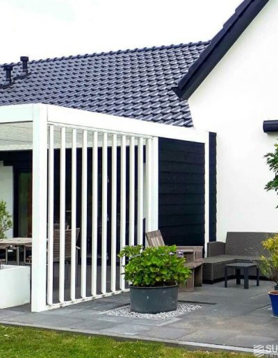 Vertikalios fasadinės žaliuzės RT-200, Residence, Ankeveen, NL