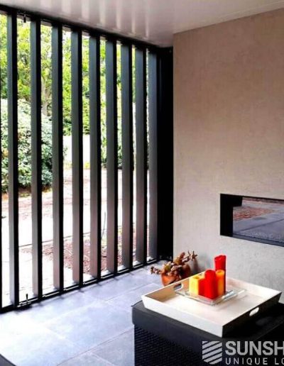 Vertikalios fasadinės žaliuzės RT-200, Residence, Best, NL