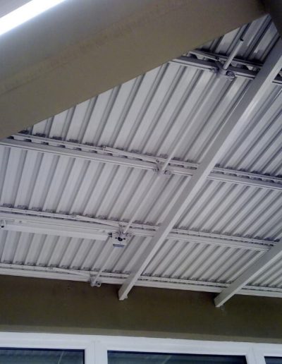 Žaliuziniai stogai 88E, Skylight Triangle, Greece