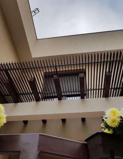 Žaliuziniai stogai balkonams, Louver Roof, 88E Louver, Rumunija