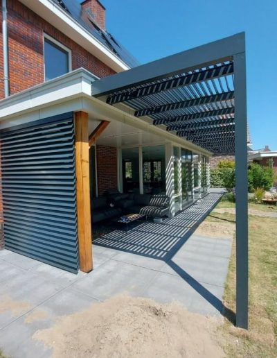 Žaliuziniai stogai Nautilus Louver Roof, Private Home, Heiloo, NL